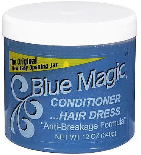 Blue magic hair dress